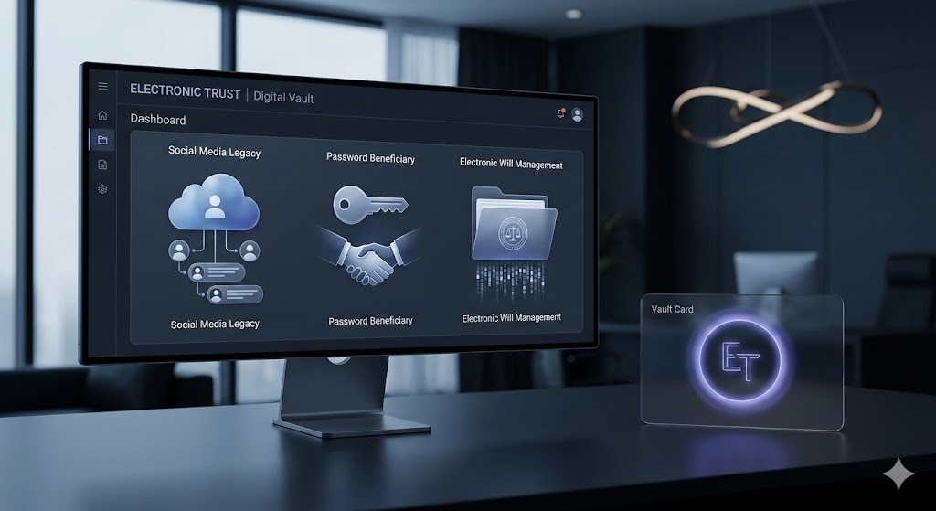Electronic Trust Digital Vault Interface